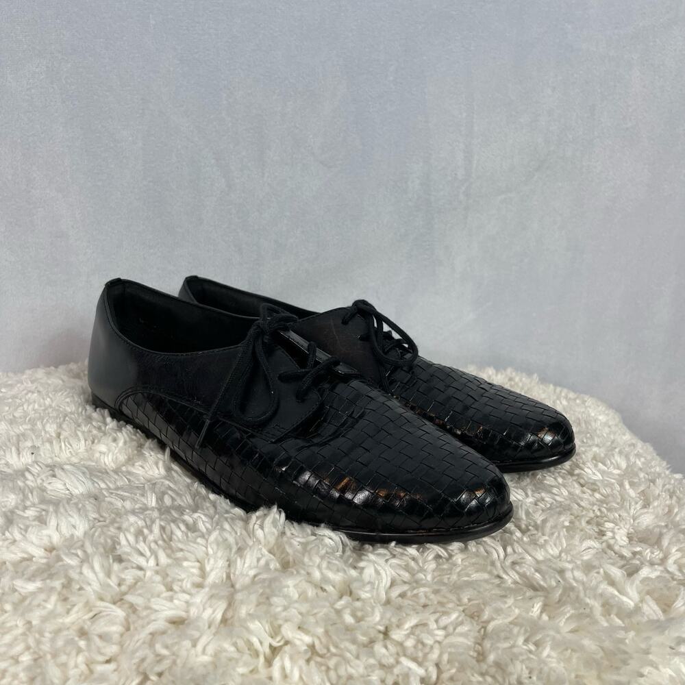 Trotters Lizzie Woven Oxfords